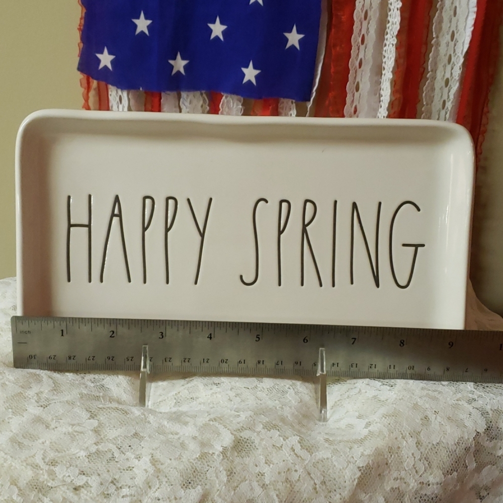 Rae Dunn Spring Small Platter - Picture 3 of 3